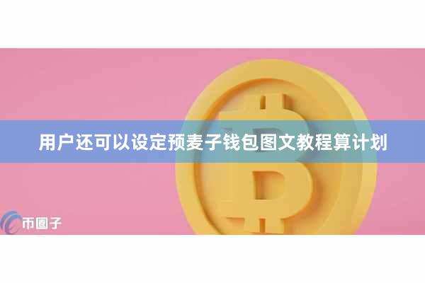 用户还可以设定预麦子钱包图文教程算计划