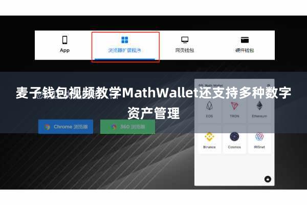 麦子钱包视频教学MathWallet还支持多种数字资产管理
